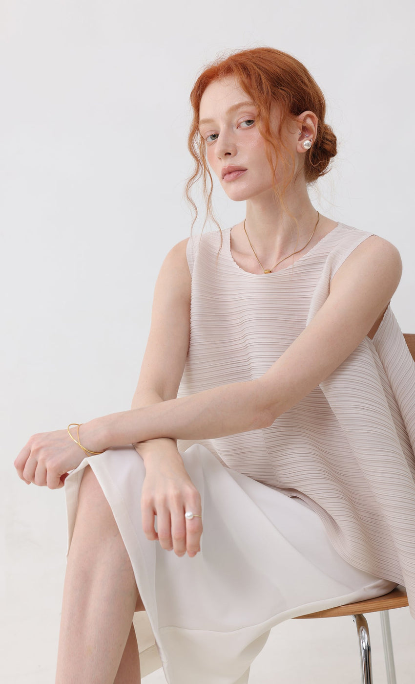 Free Size — Fit For XS - L / Light Beige