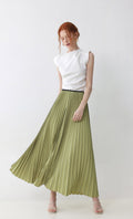 Boldy pleated pants_green