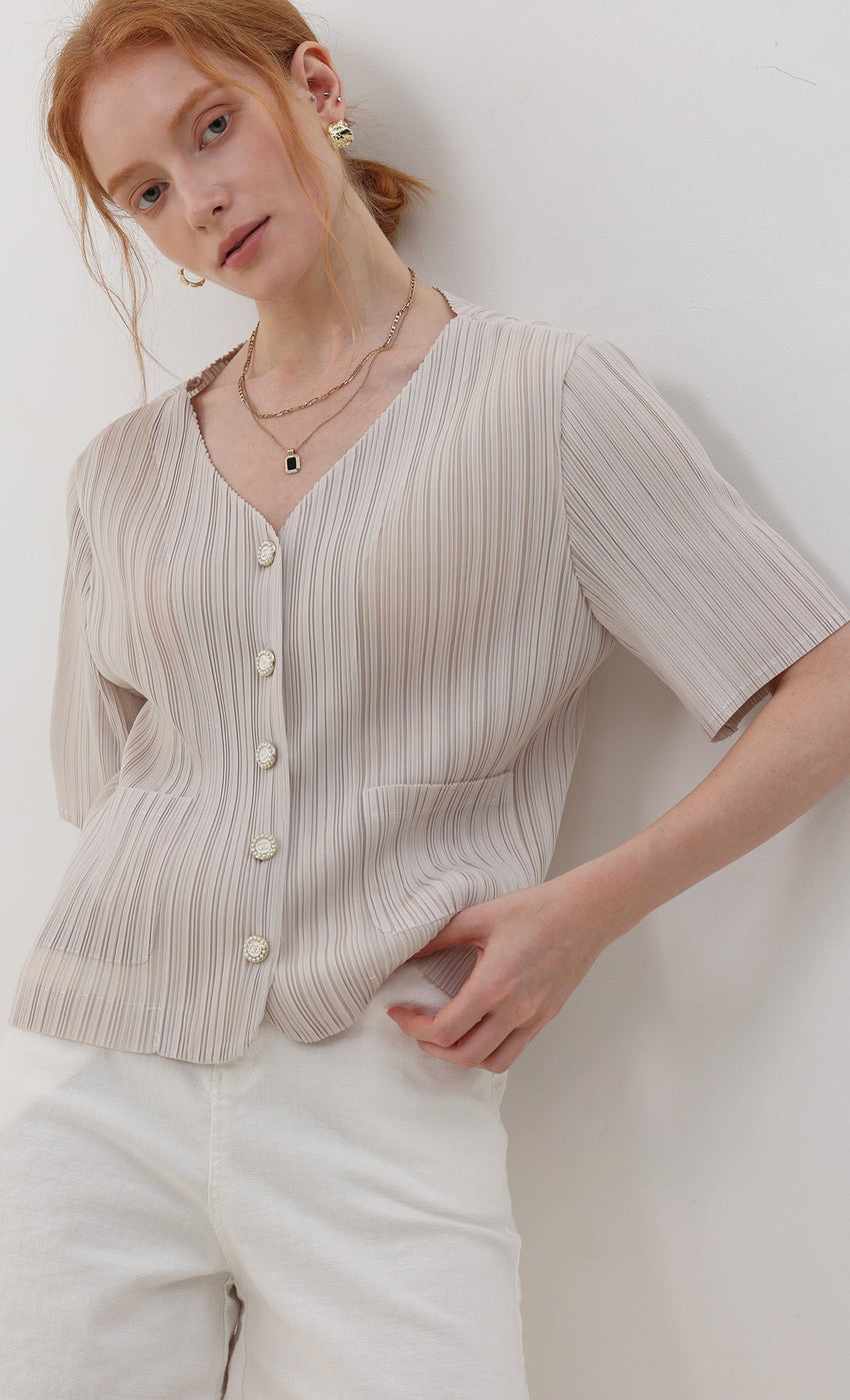 Free Size — Fit For XS - L / Light Beige