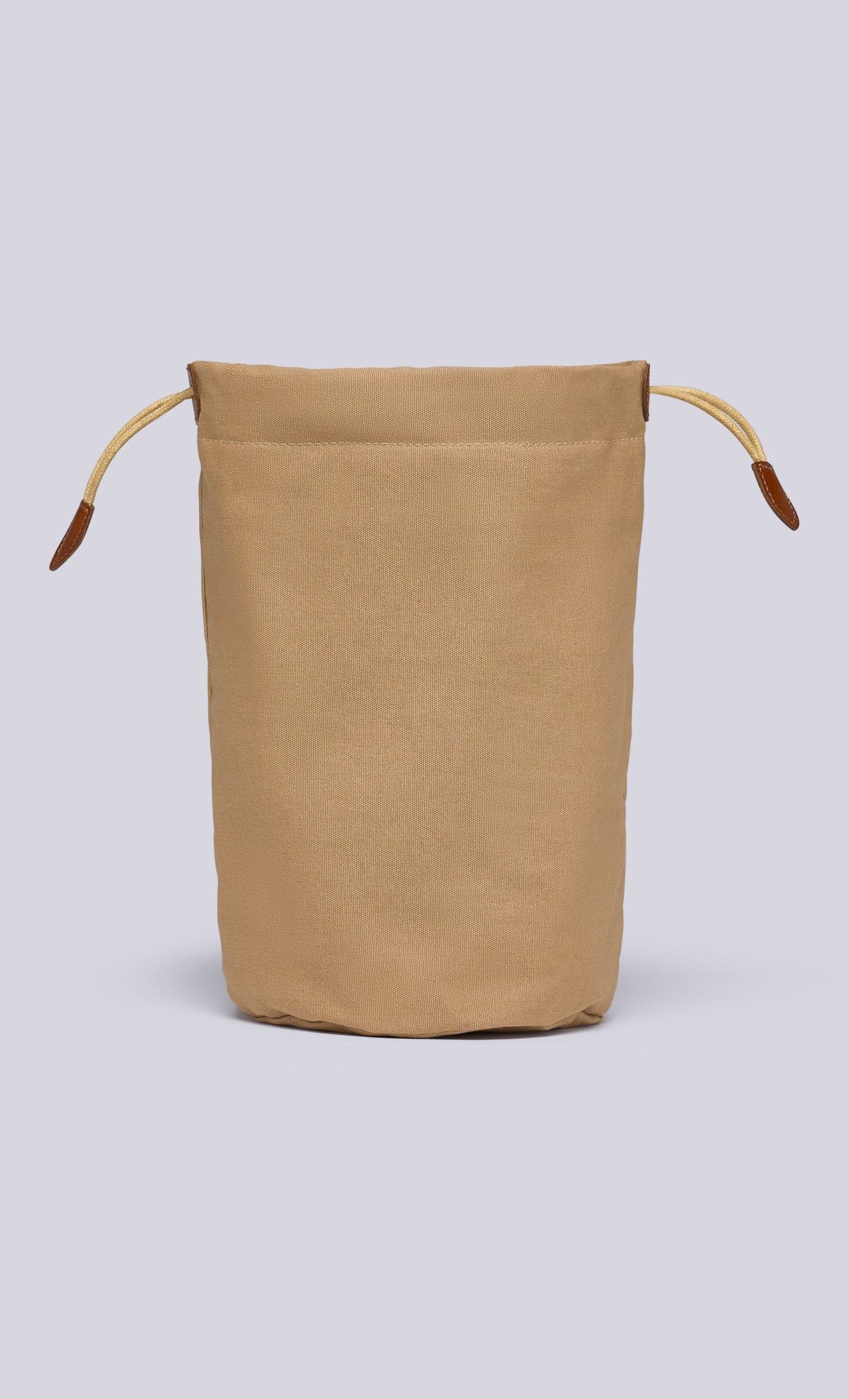 [Pouch SET] Stacy weaving leather shoulder bag_camel
