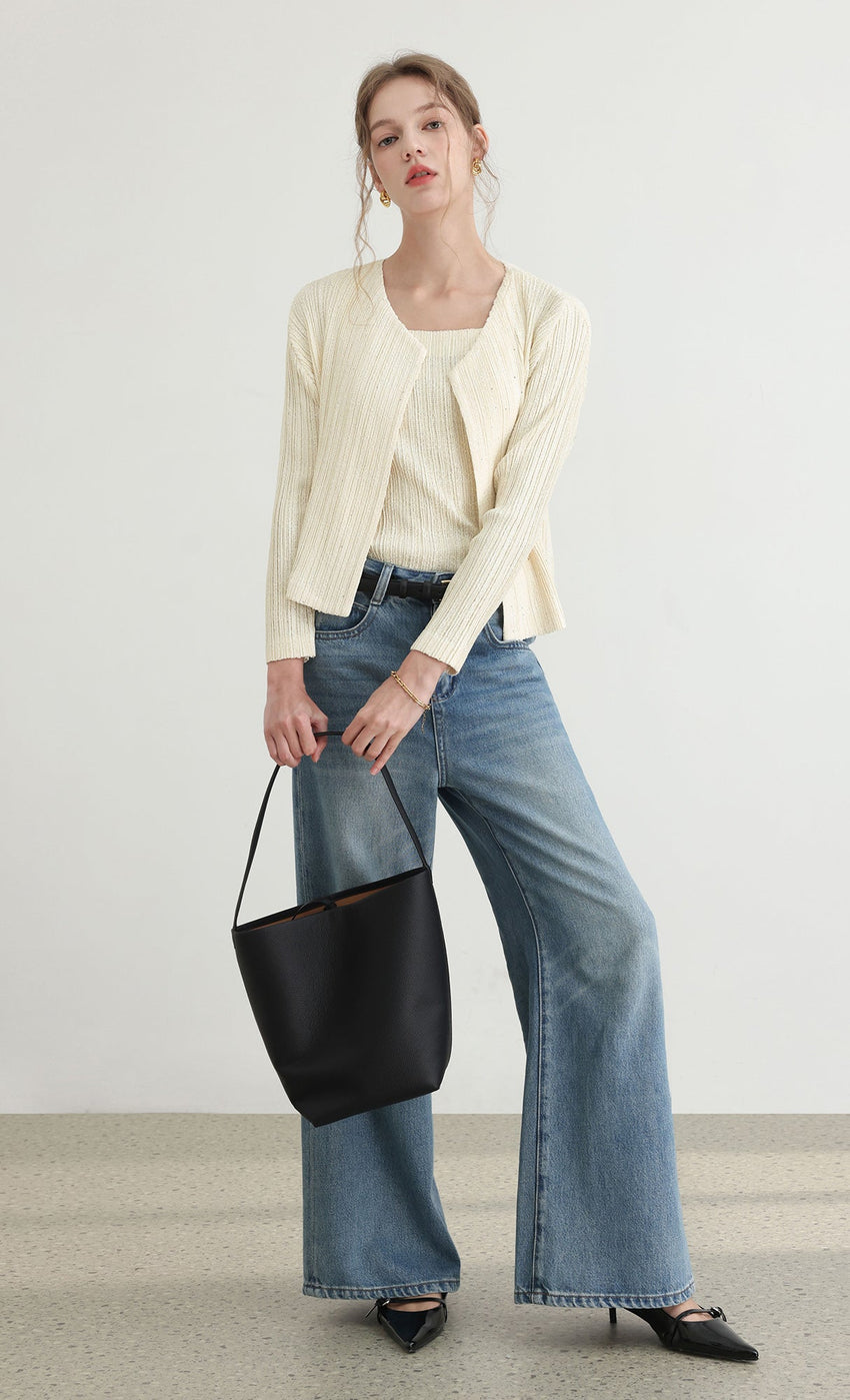 Free Size — Fit For XS - L / Ivory