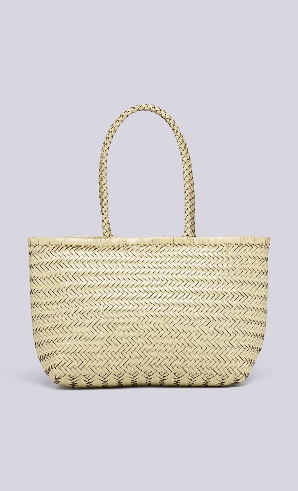 [Pouch SET] Kevin weaving leather shoulder bag_ivory