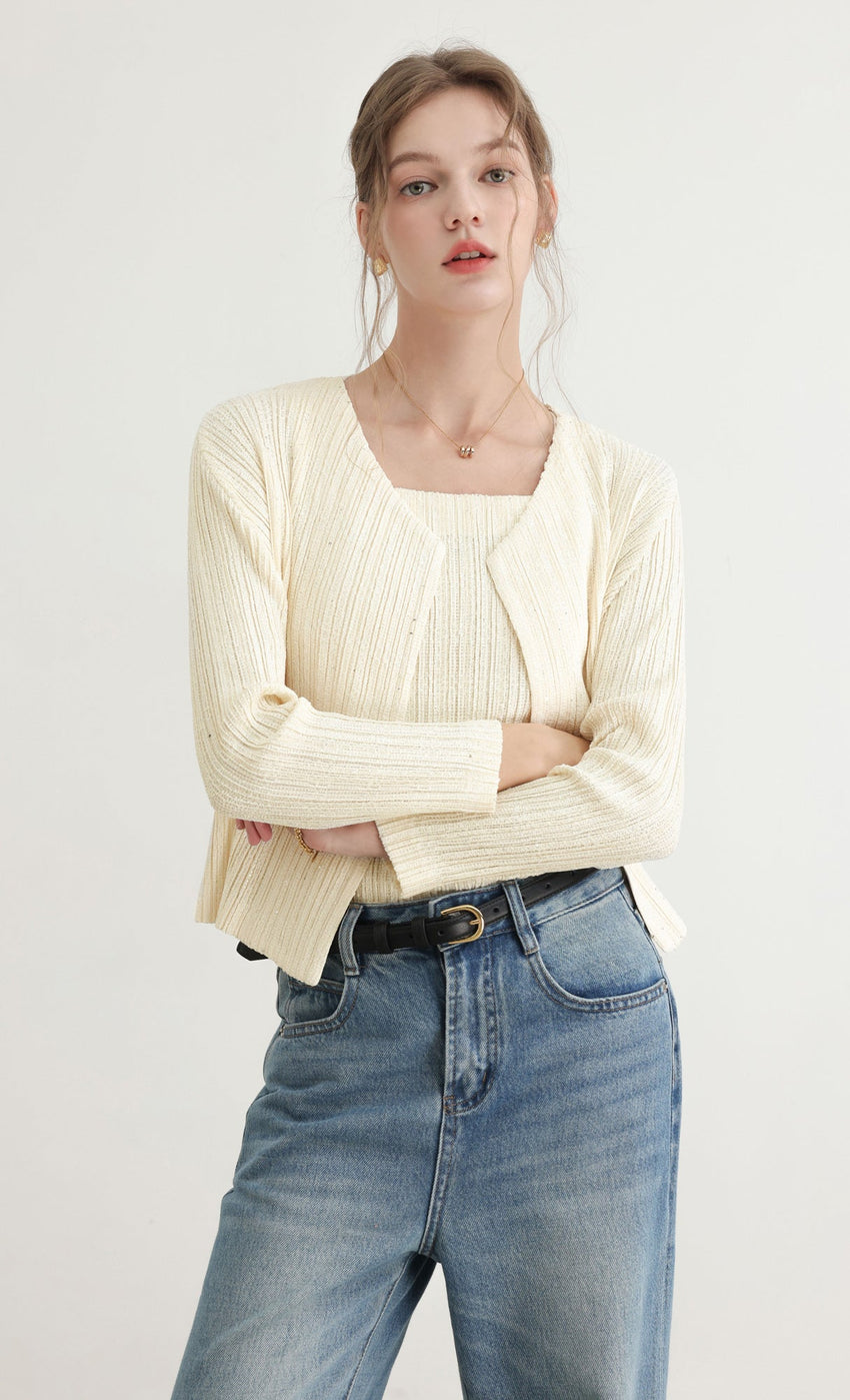 Free Size — Fit For XS - L / Ivory