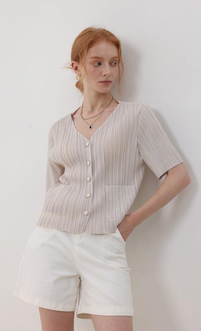 Free Size — Fit For XS - L / Light Beige