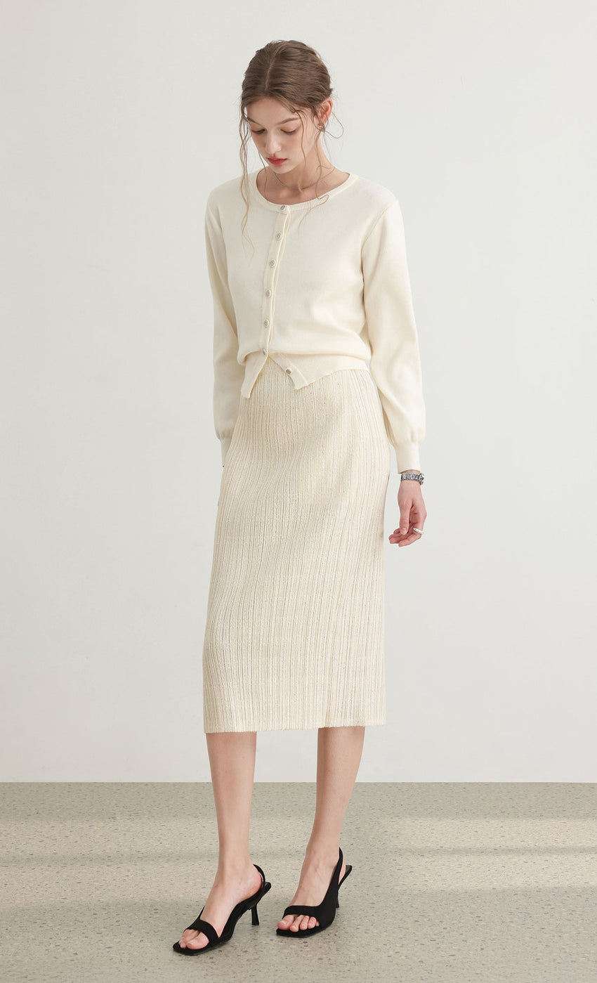 Free Size — Fit For XS - L / Ivory