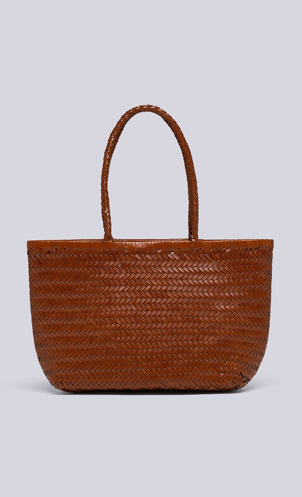 [Pouch SET] Kevin weaving leather shoulder bag_camel