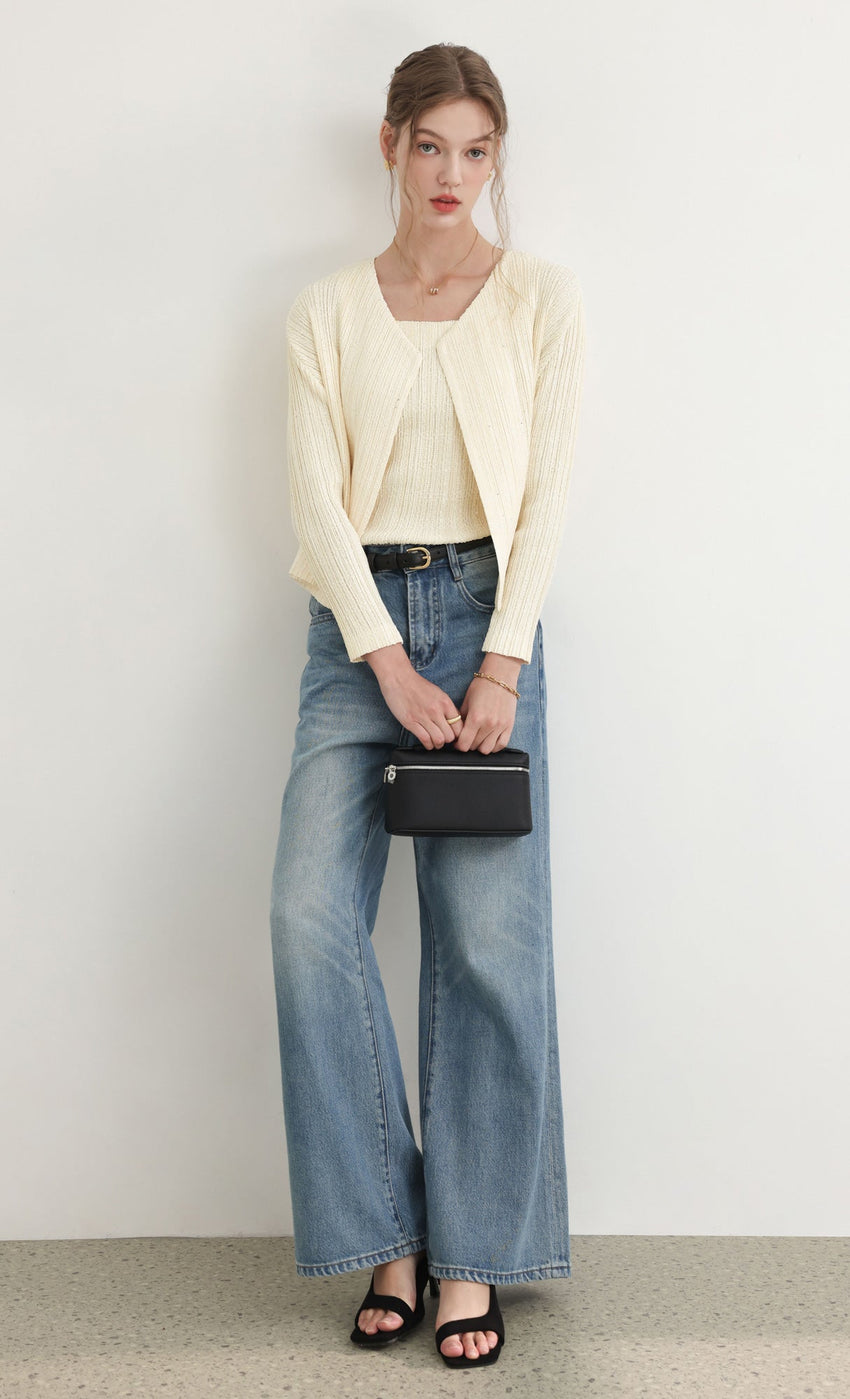 Free Size — Fit For XS - L / Ivory