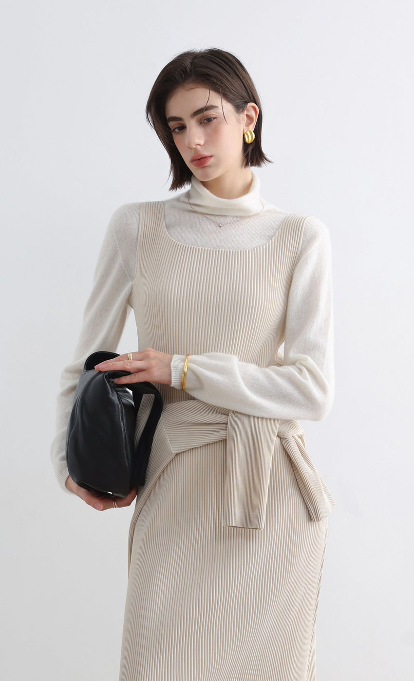 Free Size — Fit For XS - L / Light Beige