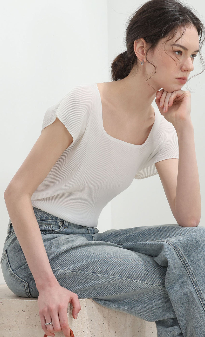 Free Size — Fit For XS - L / White