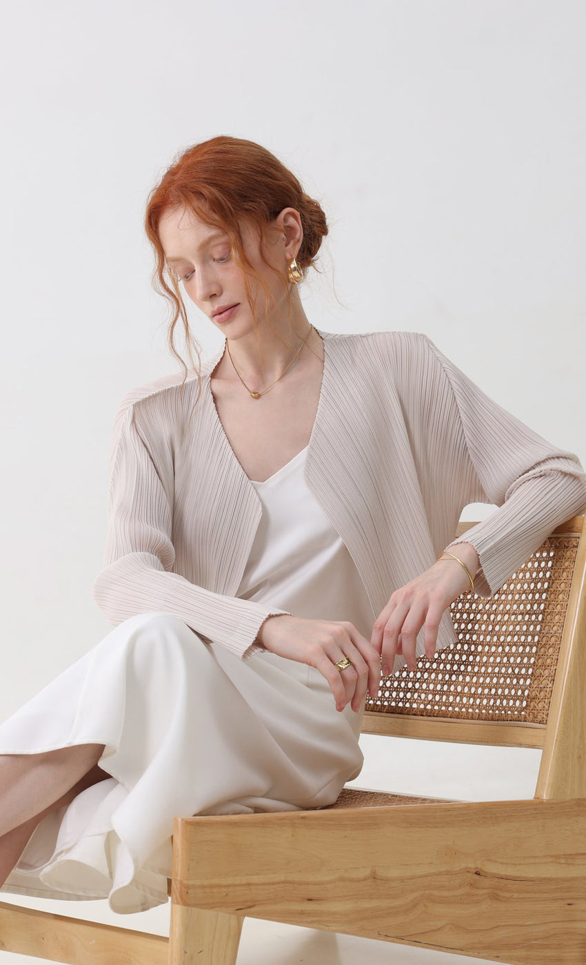 Free Size — Fit For XS - L / Light Beige