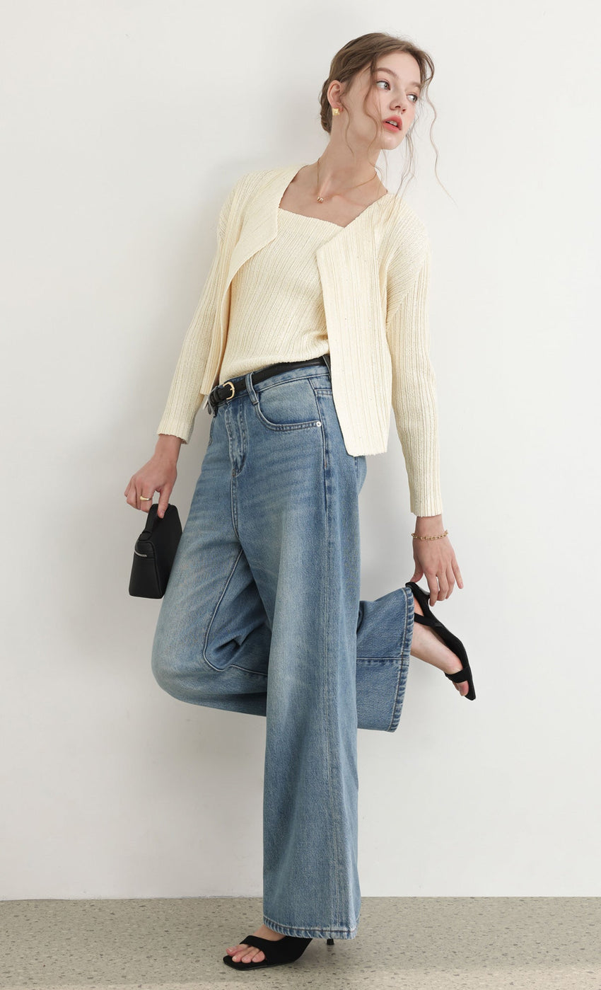 Free Size — Fit For XS - L / Ivory
