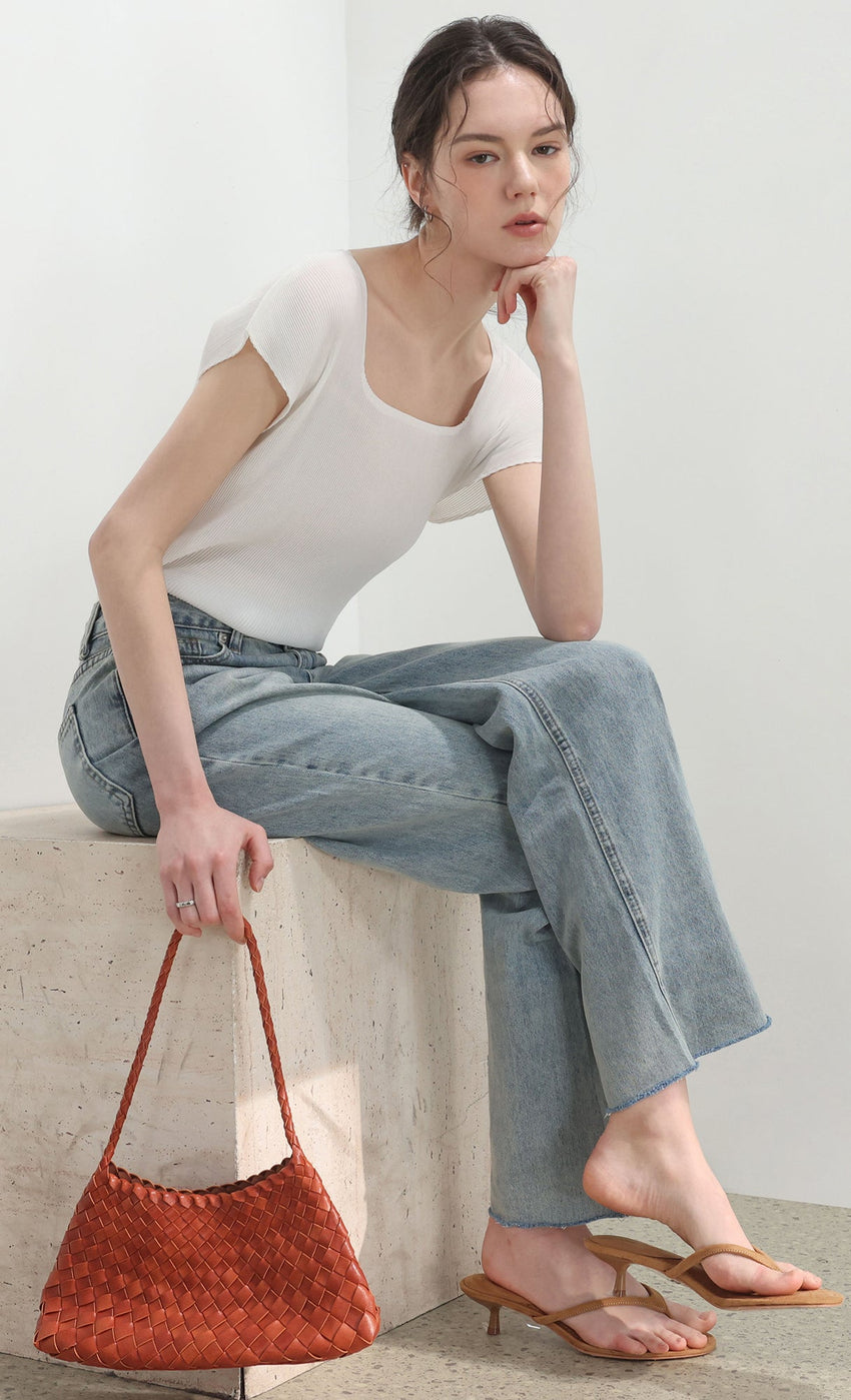 Free Size — Fit For XS - L / White