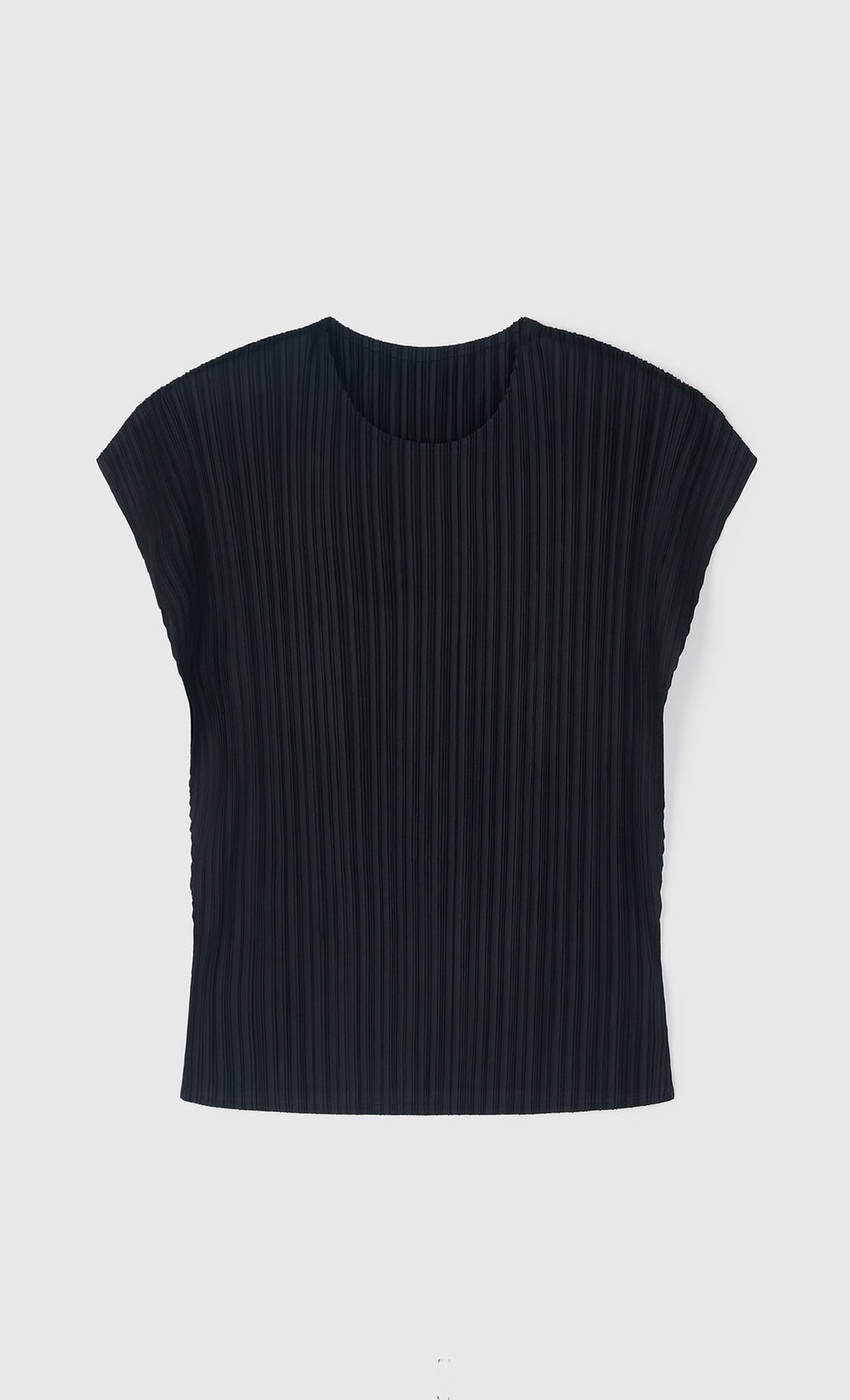 Fresh pleated top_black