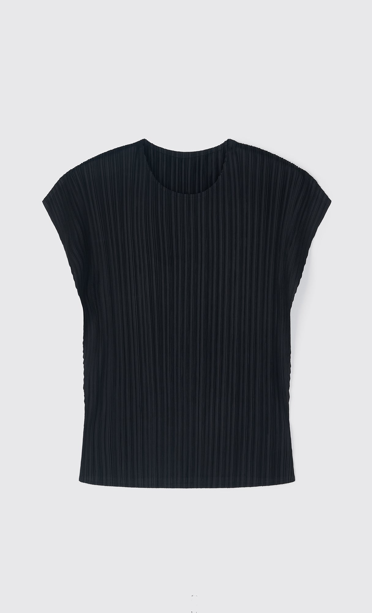 Fresh pleated top_black