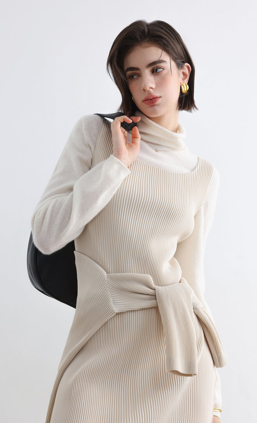 Free Size — Fit For XS - L / Light Beige