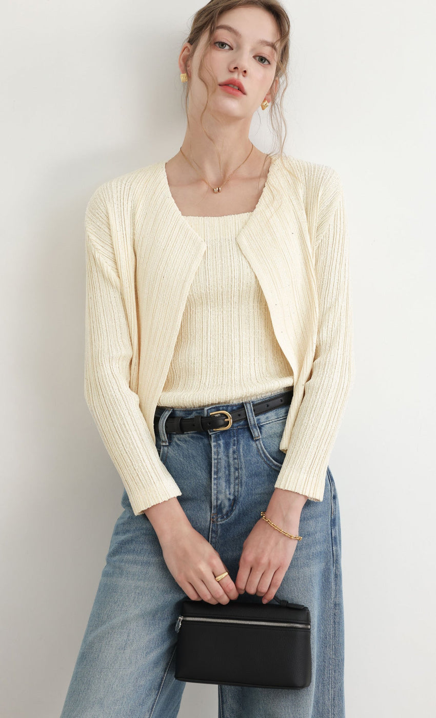 Free Size — Fit For XS - L / Ivory