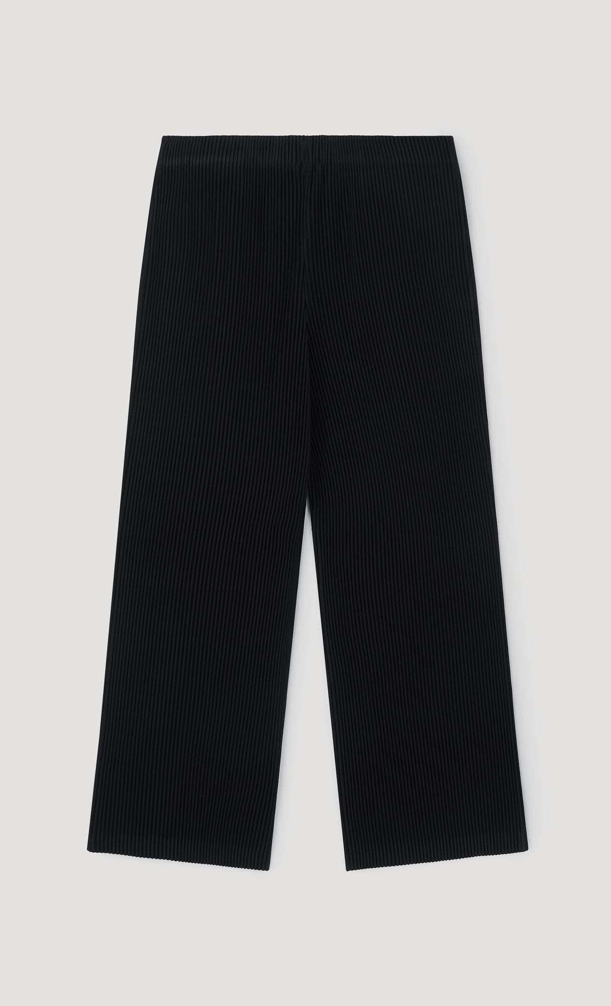 Essential Relaxed Pleated Pants_Black