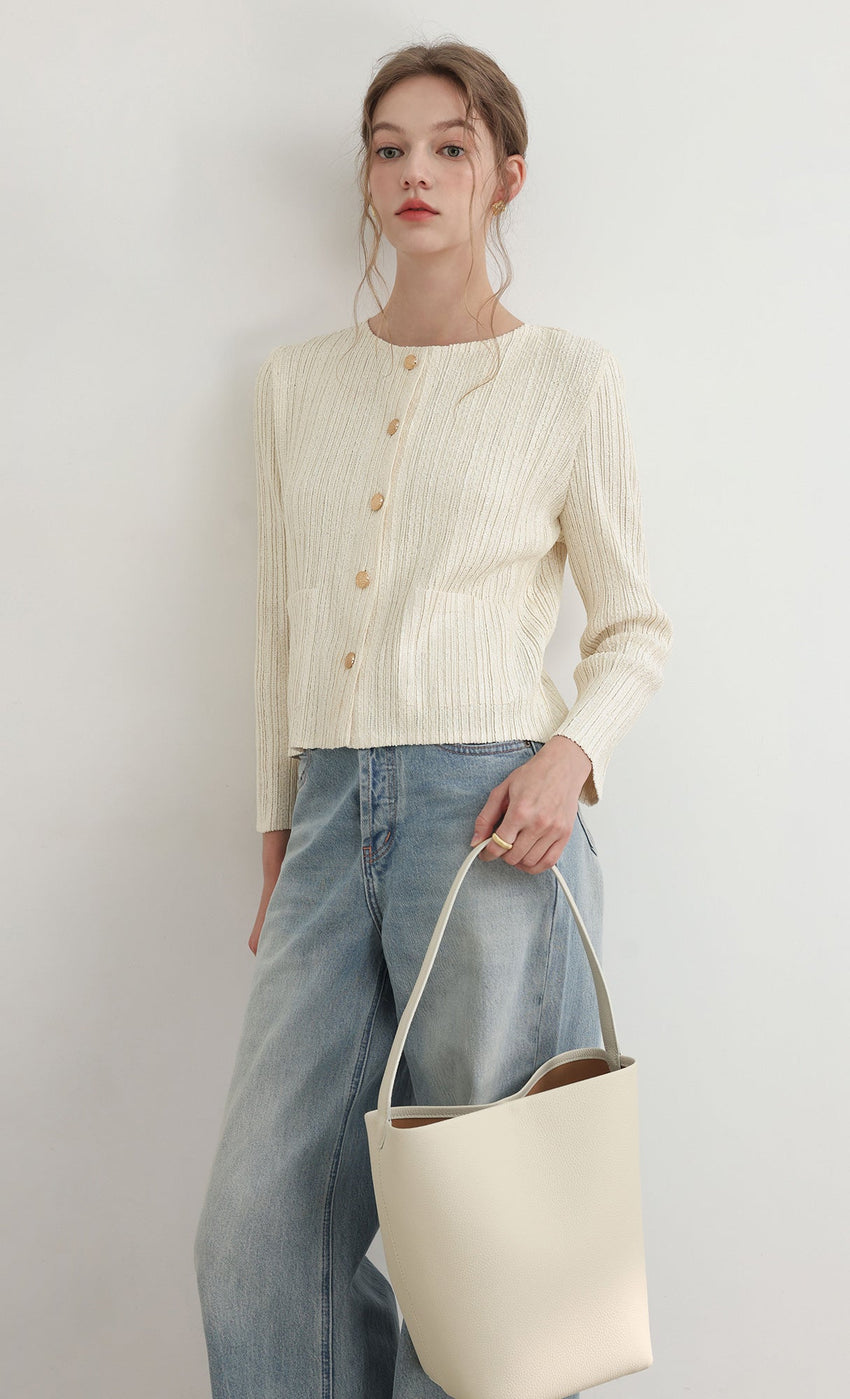 Free Size — Fit For XS - L / Ivory