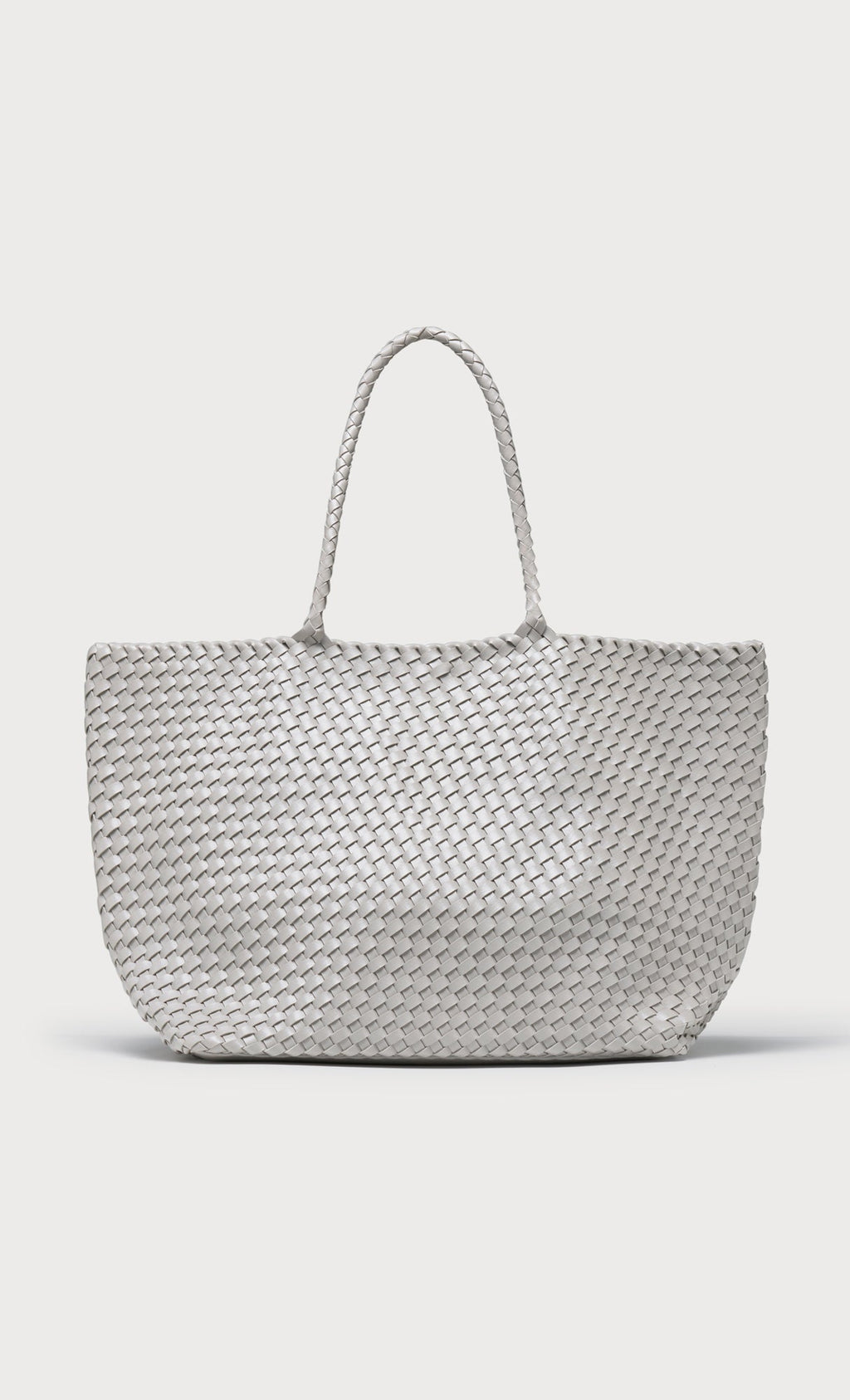 Ena weaving shopper bag_grey