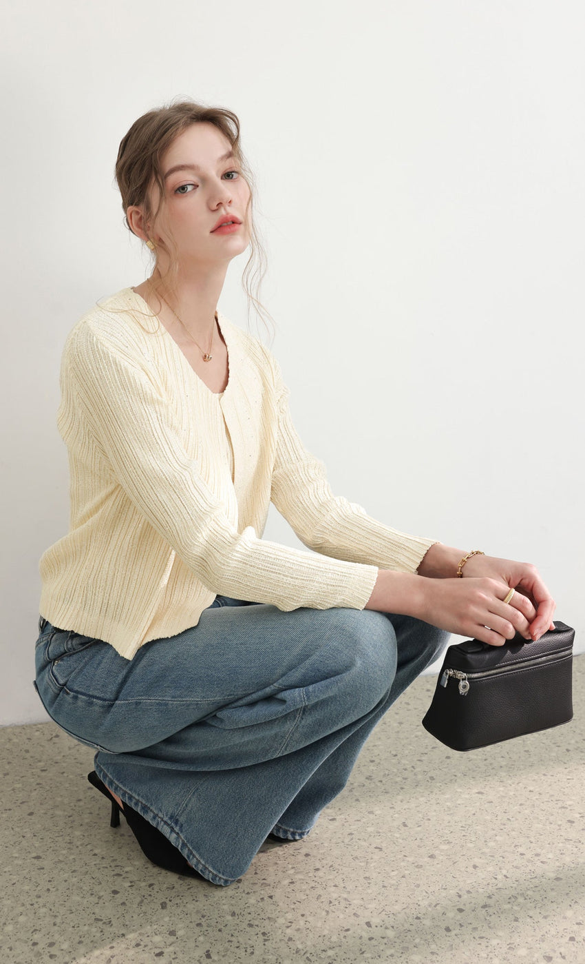 Free Size — Fit For XS - L / Ivory