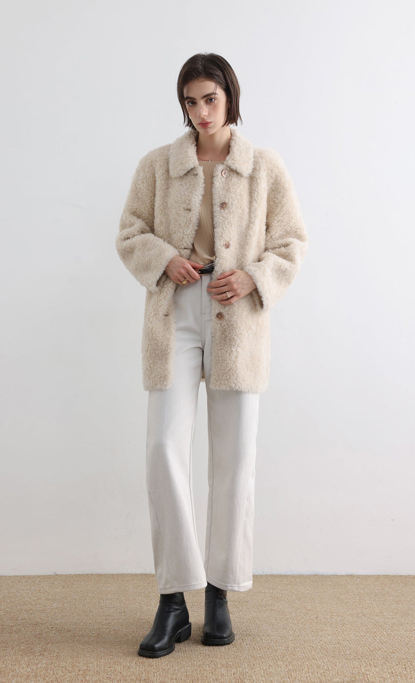 Free Size — Fit For XS - L / Light Beige