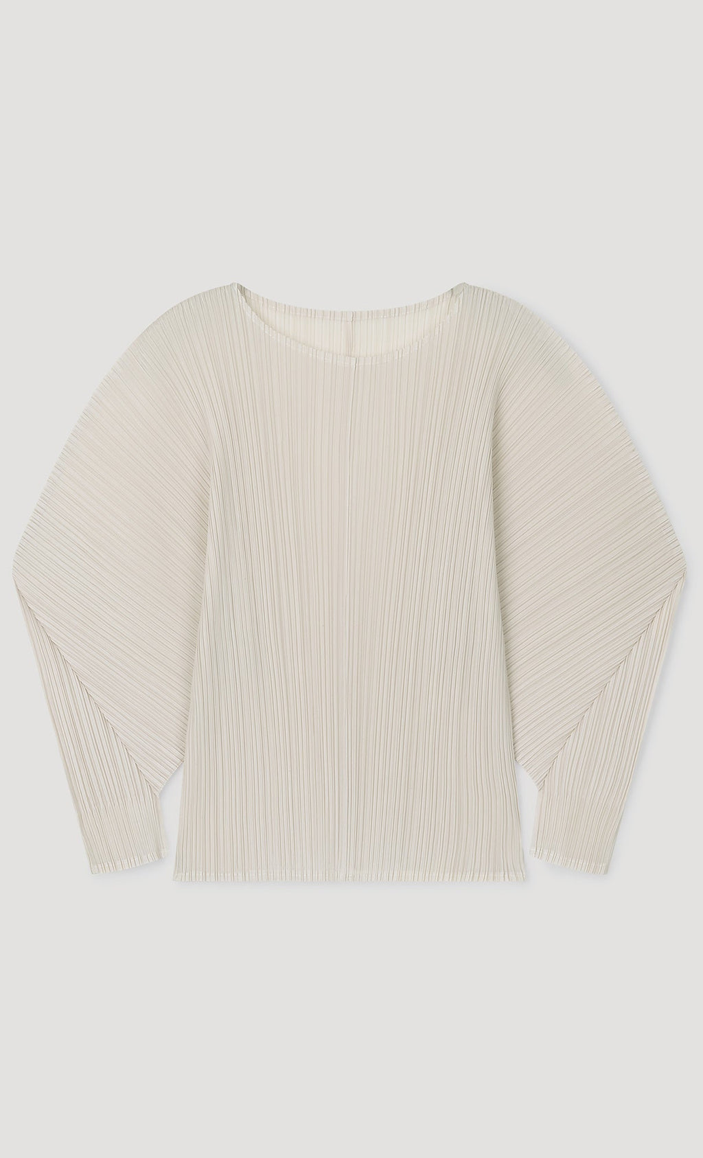 bloom pleated blouse_ivory