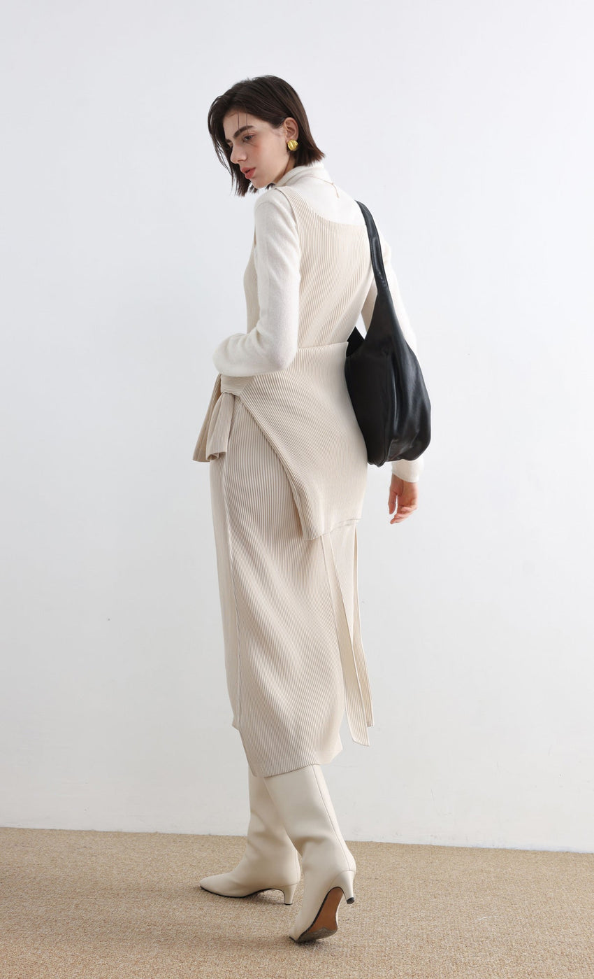 Free Size — Fit For XS - L / Light Beige