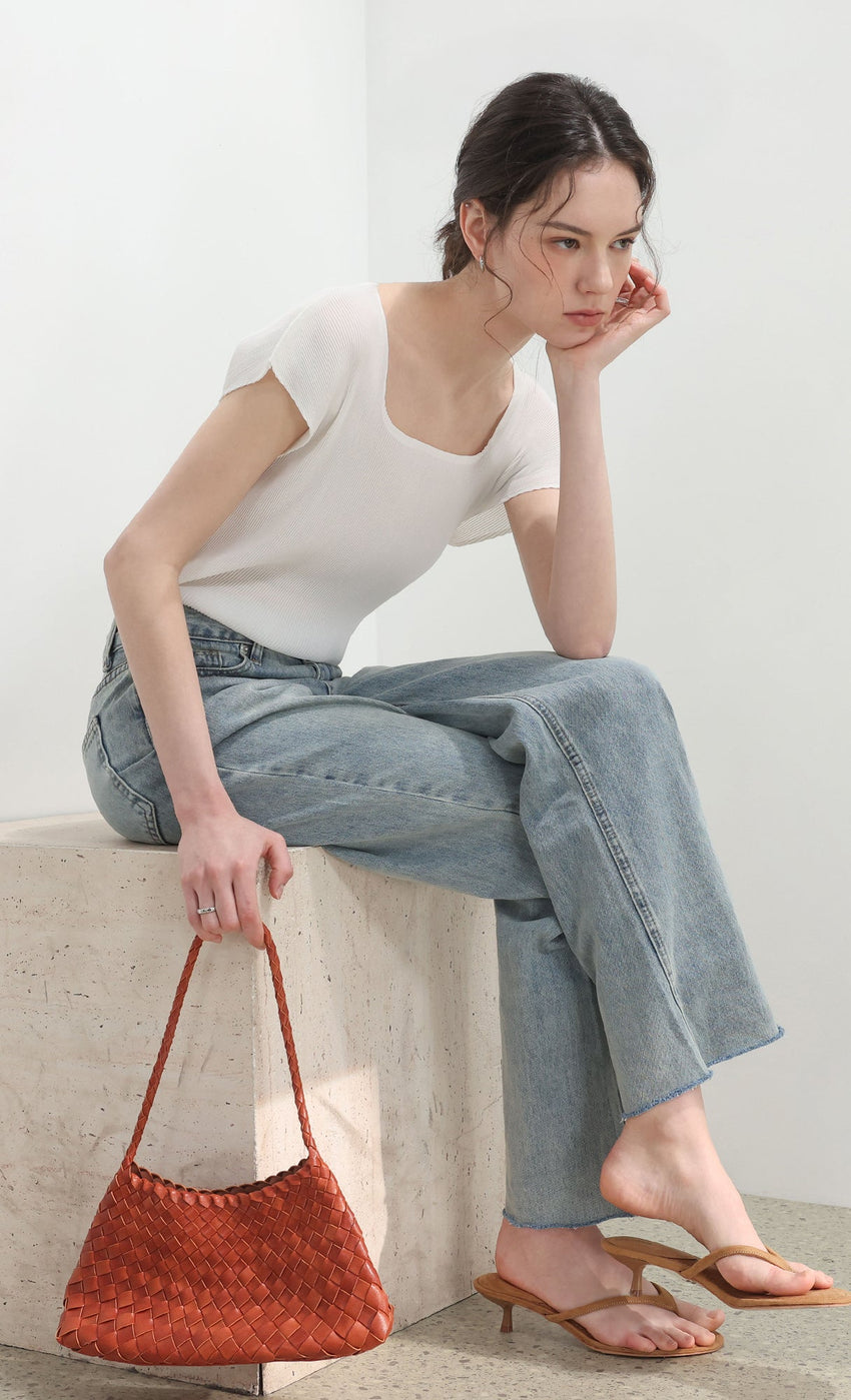 Free Size — Fit For XS - L / White