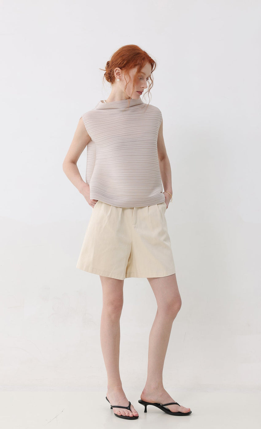 Free Size — Fit For XS - L / Light Beige