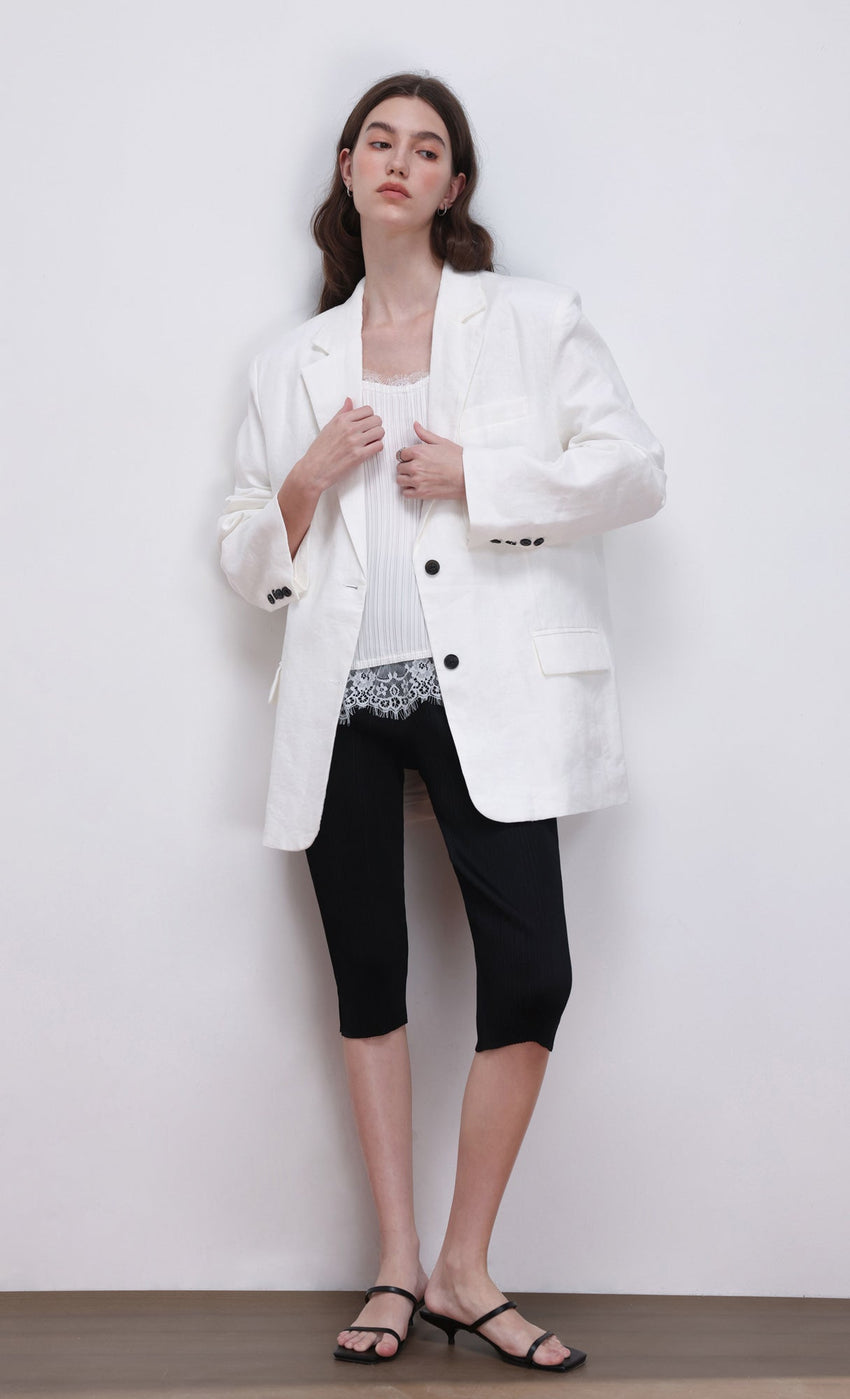 Free Size — Fit For XS - L / White