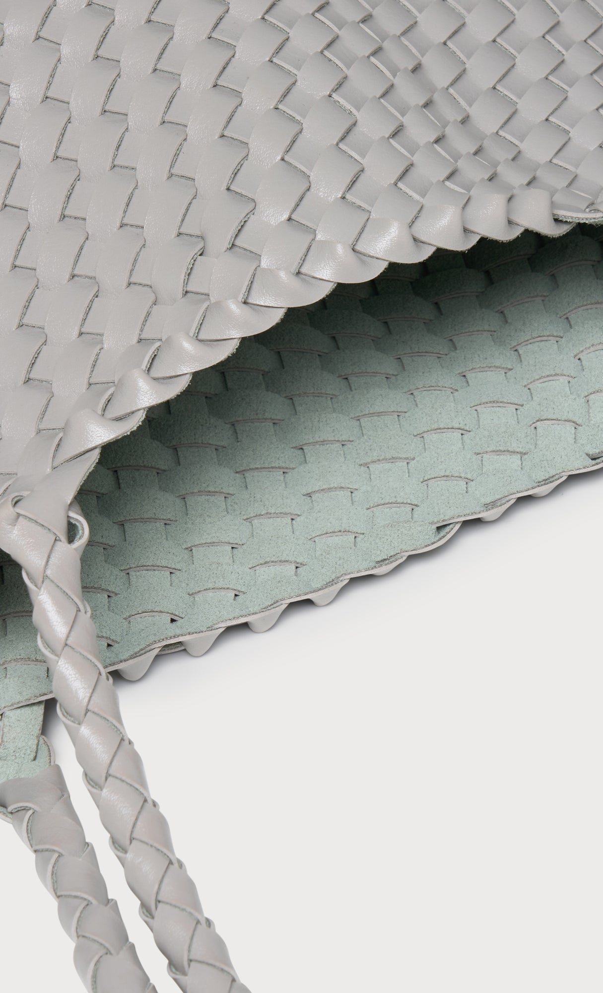 Ena weaving shopper bag_grey