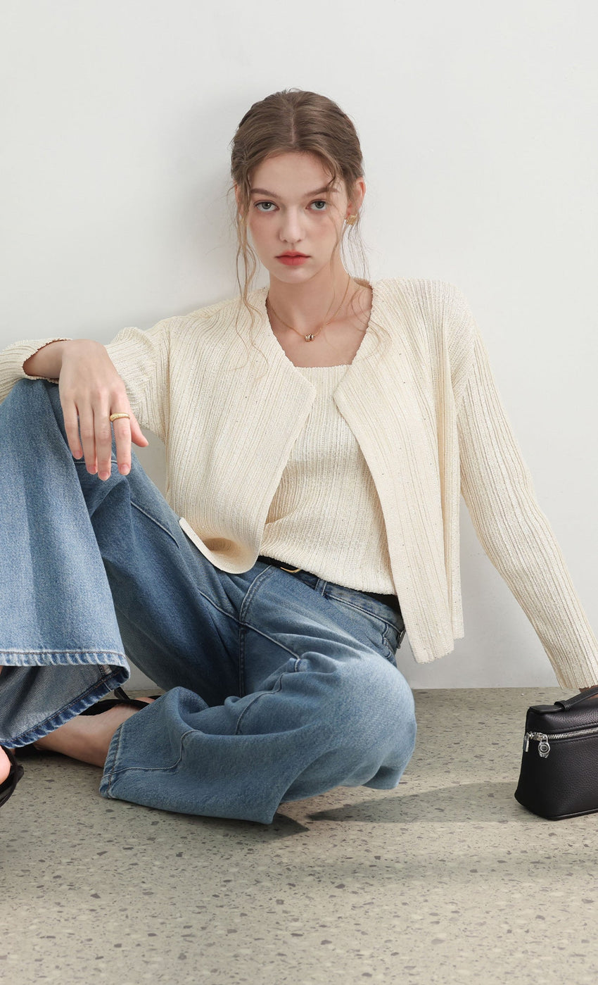 Free Size — Fit For XS - L / Ivory