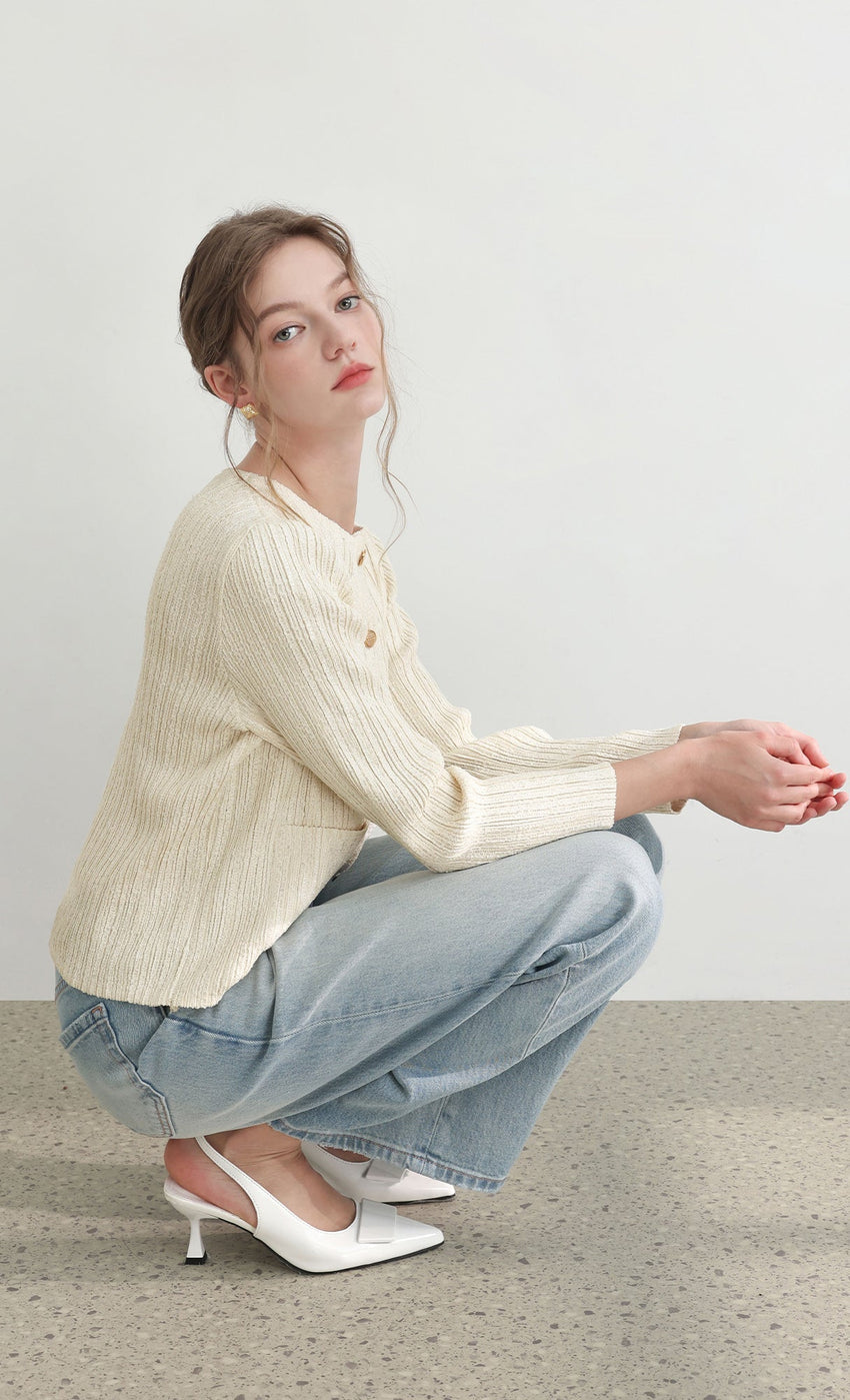 Free Size — Fit For XS - L / Ivory