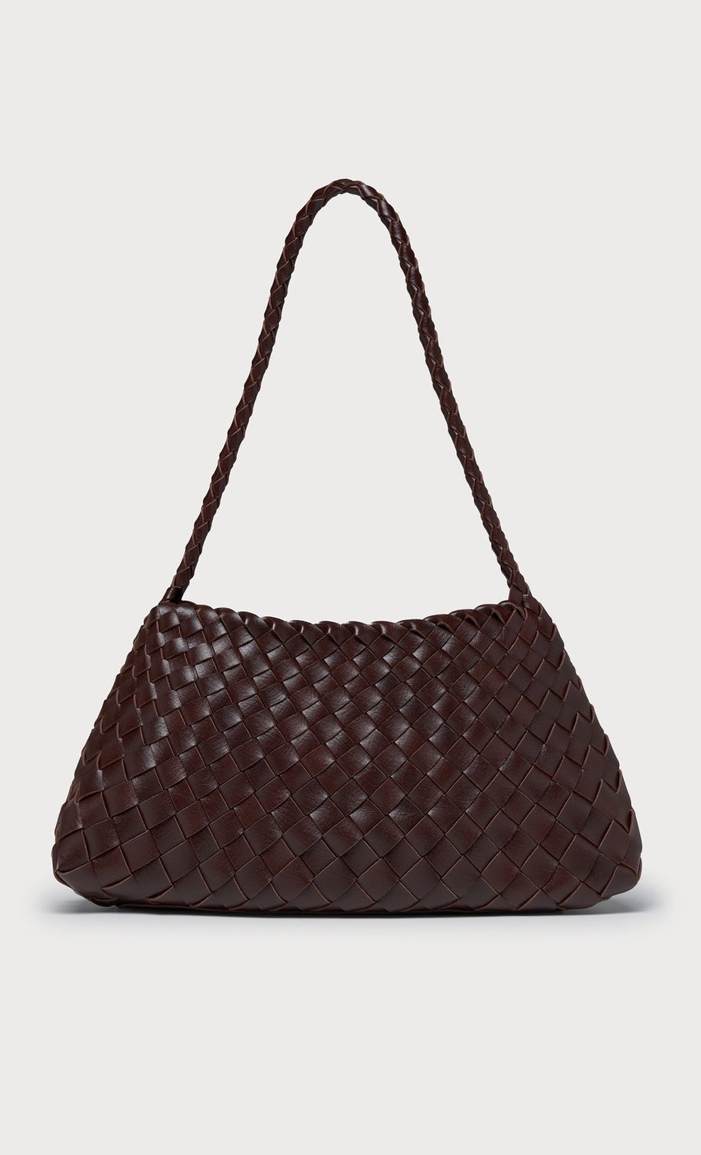 Nesia weaving shouler bag_brown