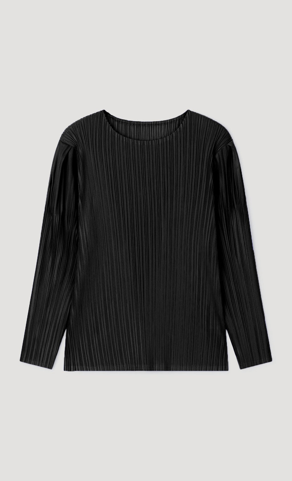 jas puff pleated top_2colors