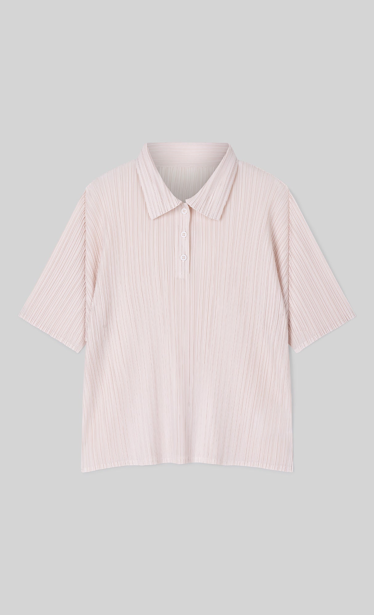Essen Collard pleated Shirts_ivory