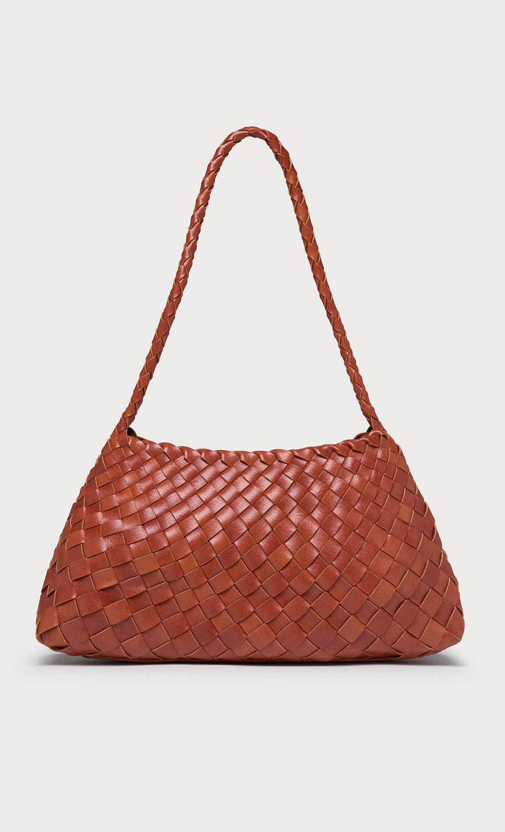 Nesia weaving shouler bag_camel