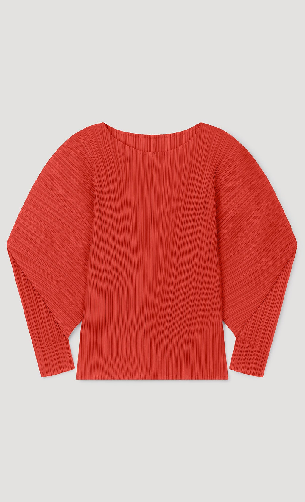 bloom pleated blouse_red