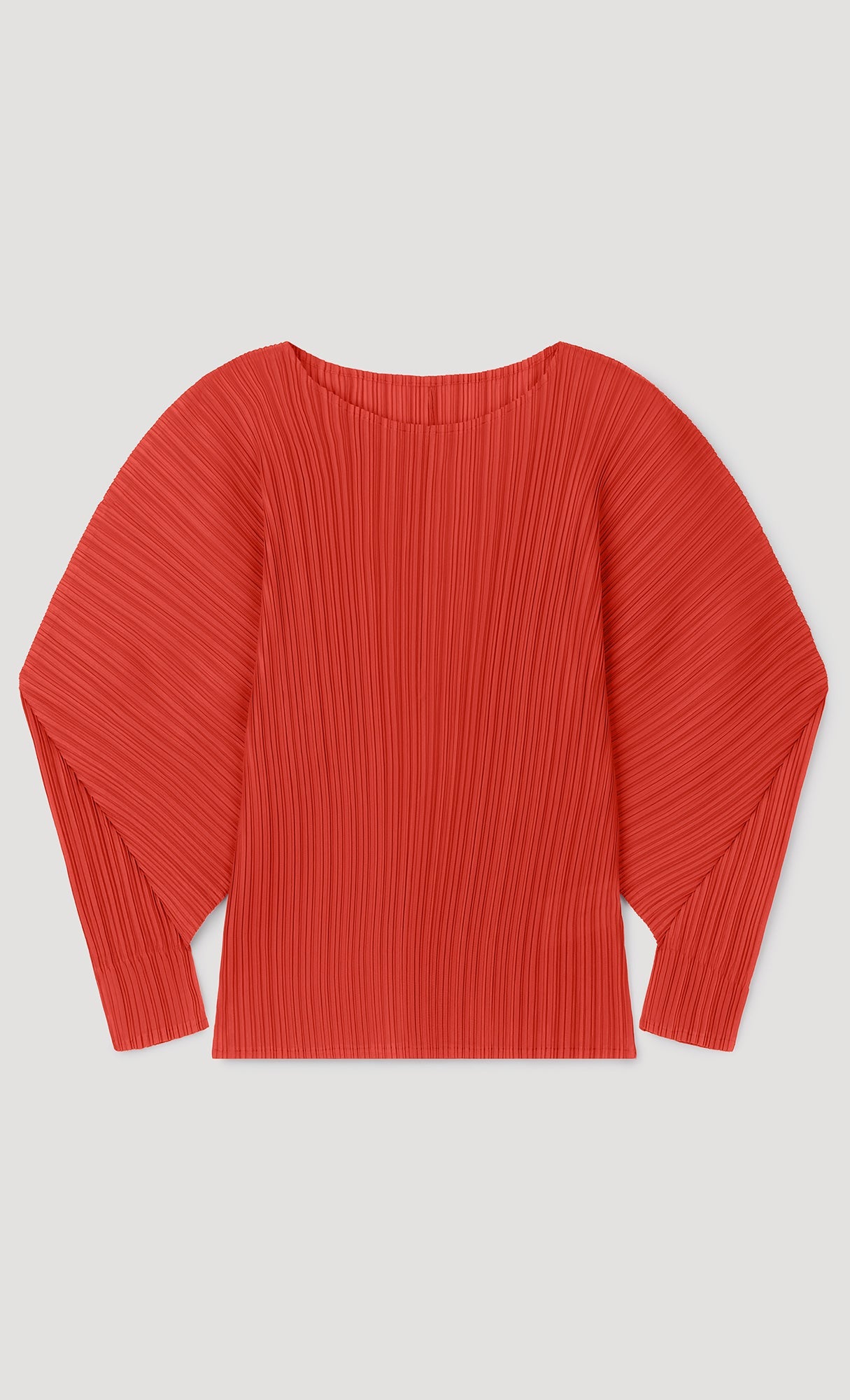 bloom pleated blouse_red