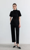 Essential Pleated Pants_Black