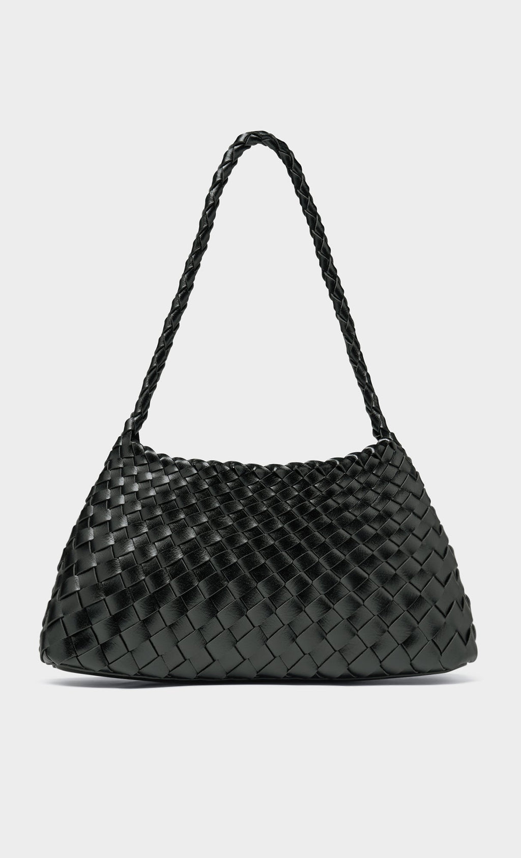 Nesia weaving shouler bag_black