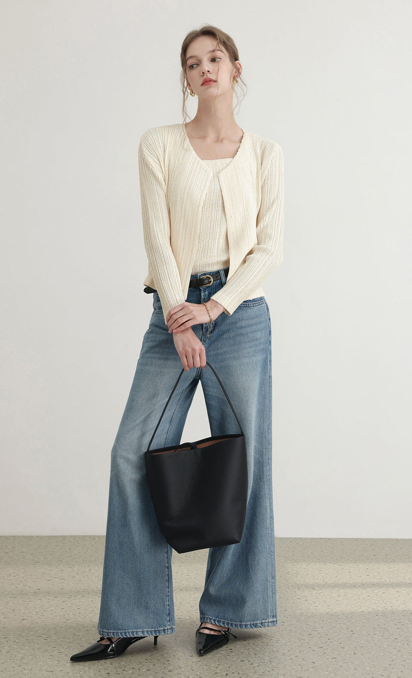 Free Size — Fit For XS - L / Ivory