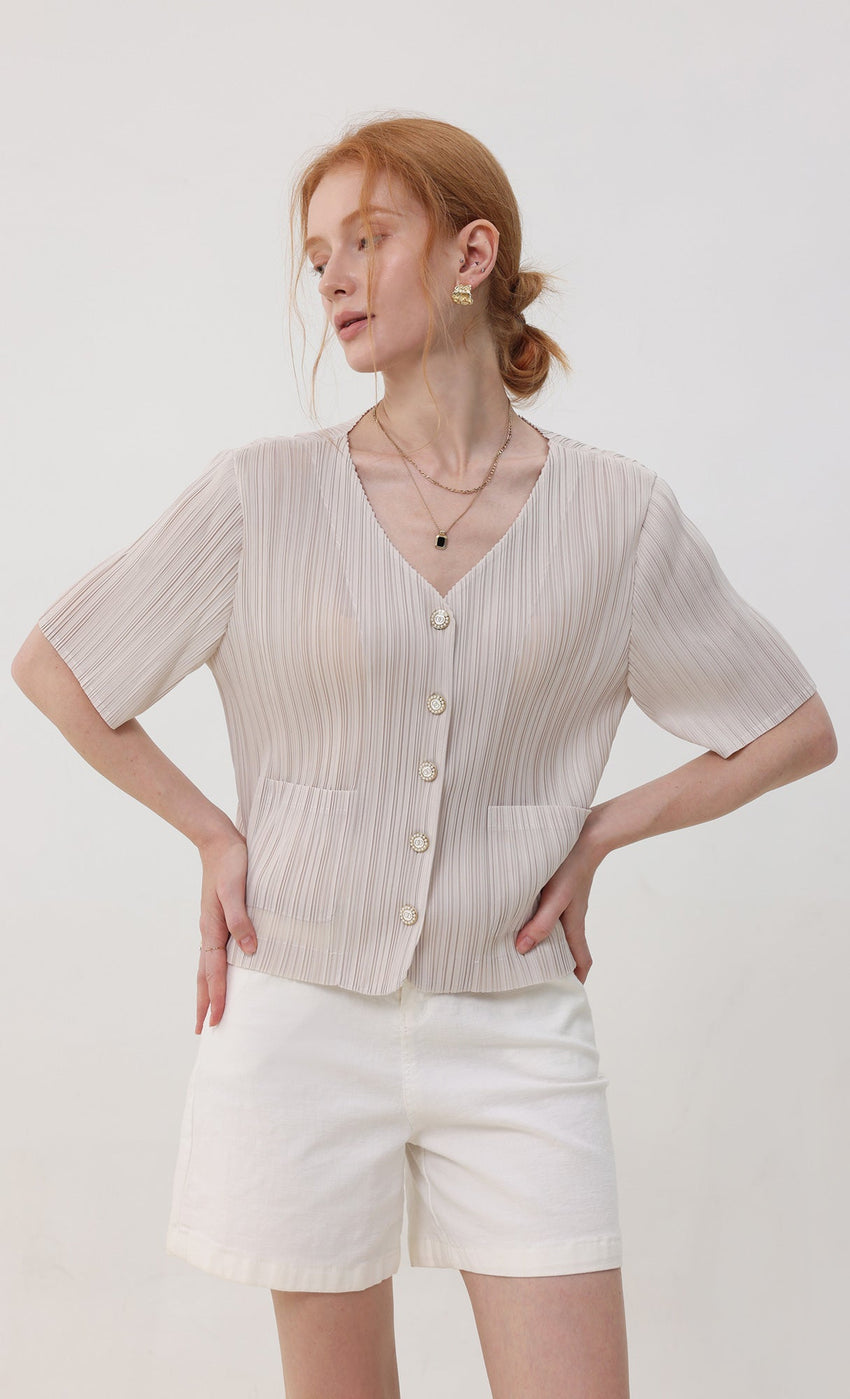 Free Size — Fit For XS - L / Light Beige