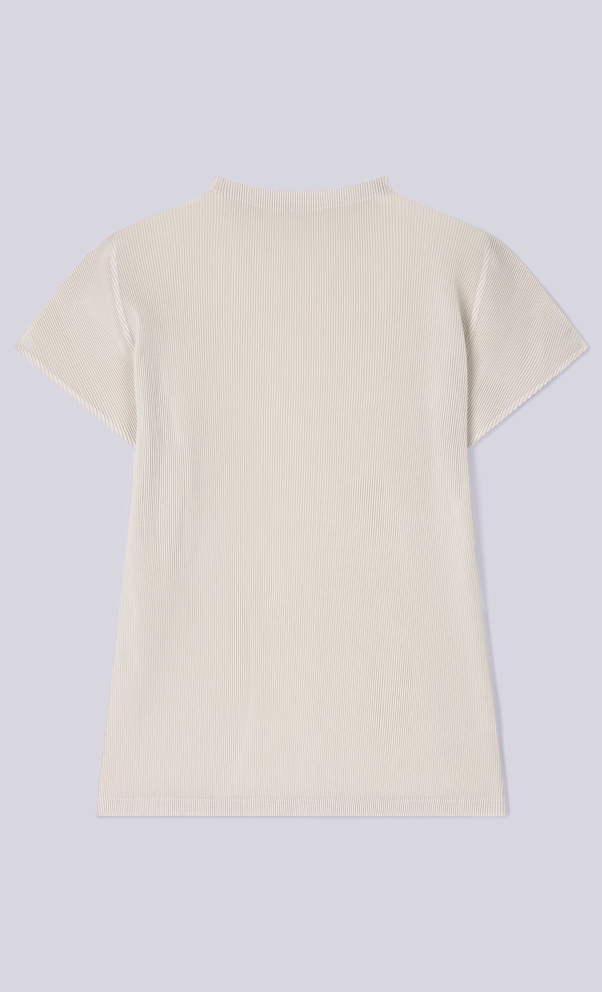 Lao pleated half neck top_light-beige