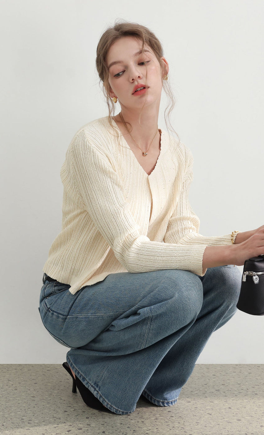 Free Size — Fit For XS - L / Ivory