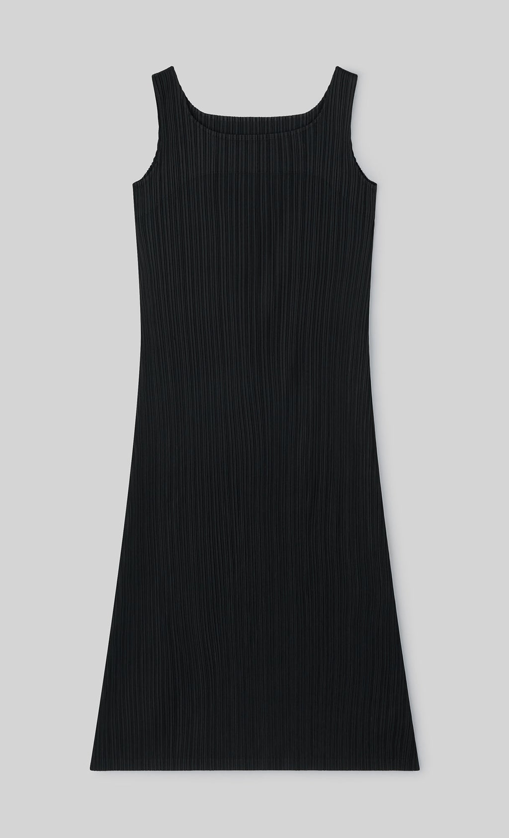 Tois Sleeveless Pleated Dress_black