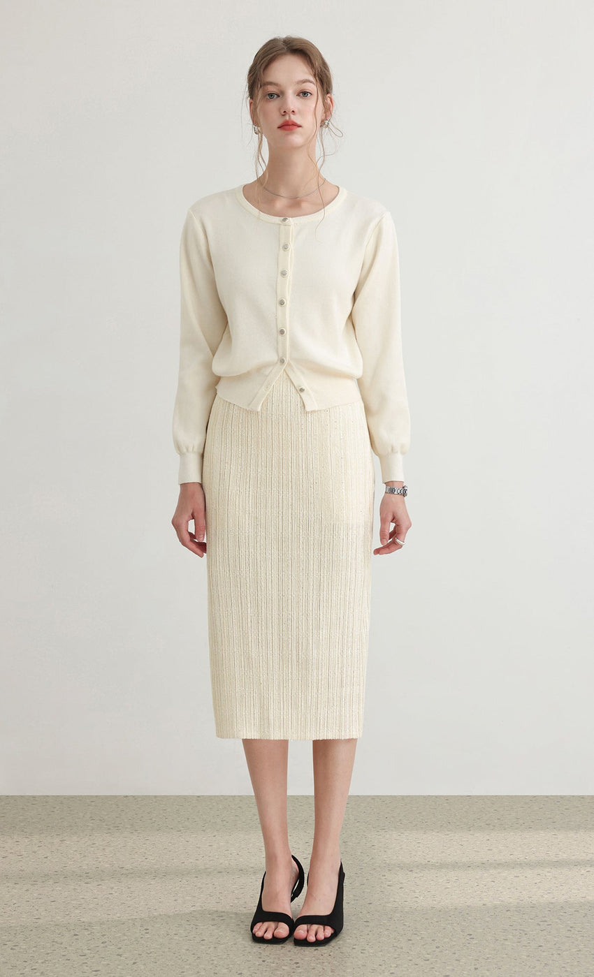 Free Size — Fit For XS - L / Ivory