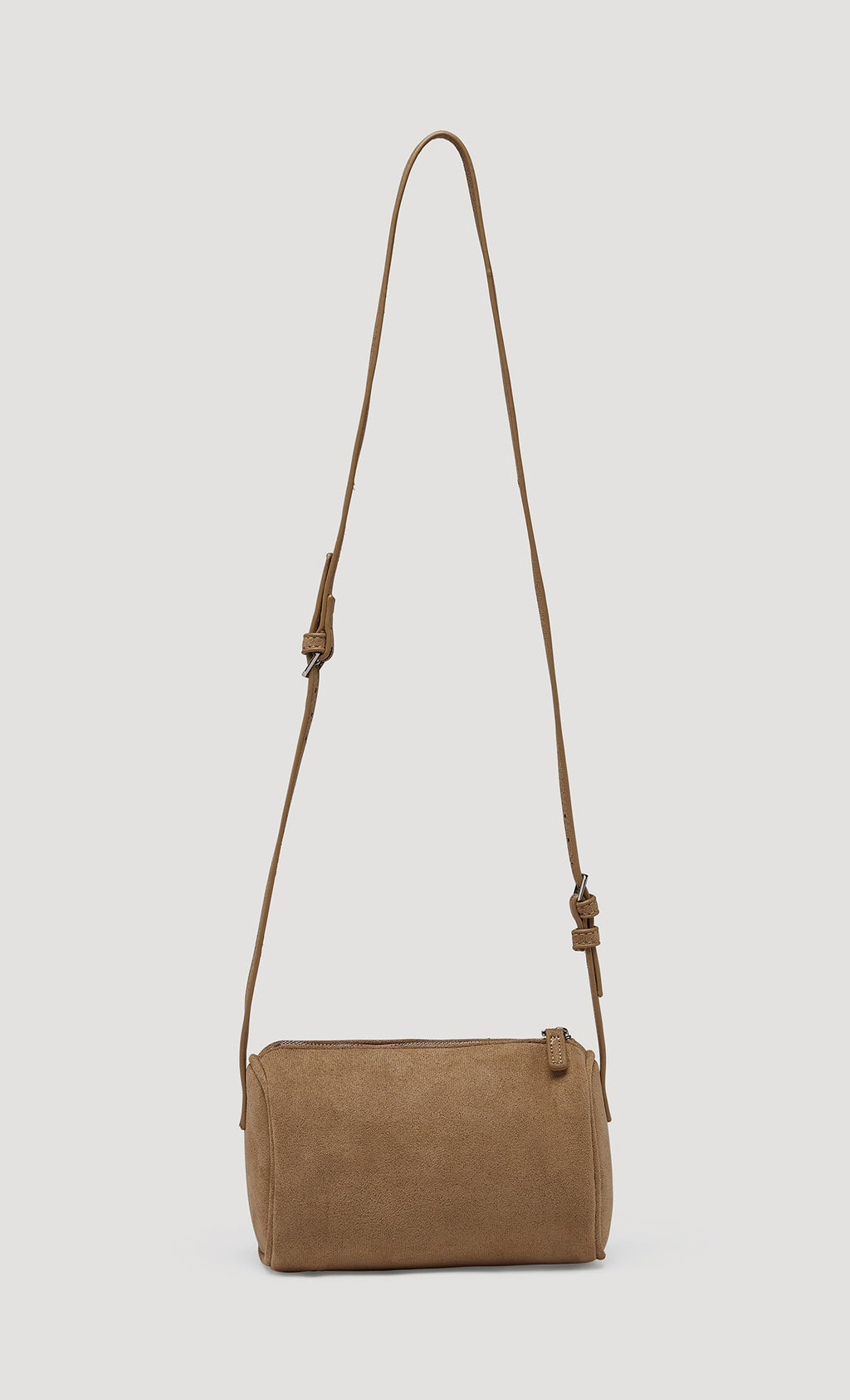 Luna Mini Suede Bag_Beige