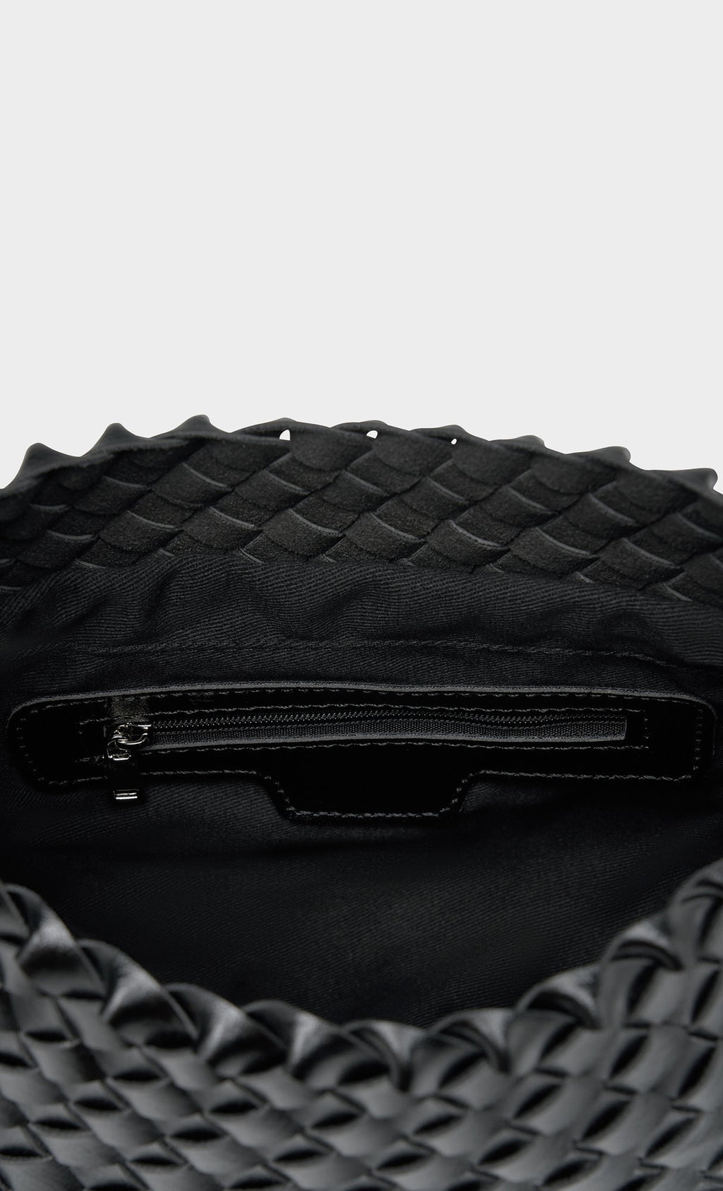Nesia weaving shouler bag_black