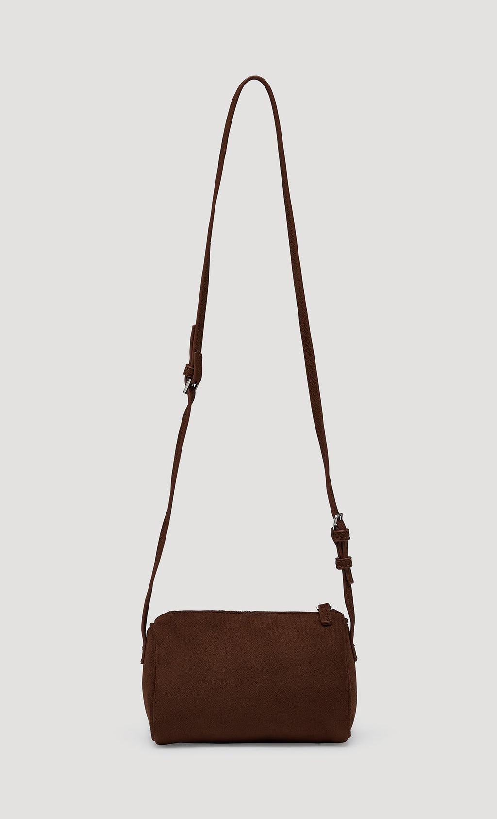 Luna Mini Suede Bag_Brown